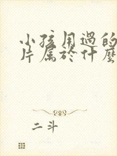 小孩用过的纸尿片属于什么垃圾