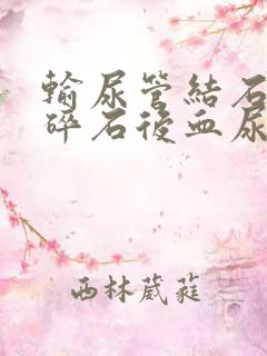 输尿管结石超声碎石后血尿一般持续多久?