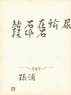 结石在输尿管下段碎石