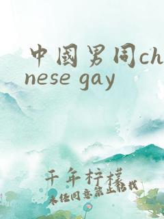 中国男同chinese gay