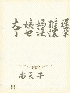 大姨妈推迟四天了也没怀孕怎么回事