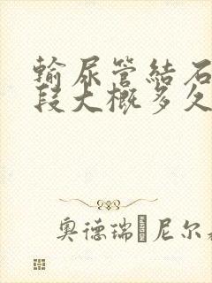 输尿管结石中下段大概多久能排出