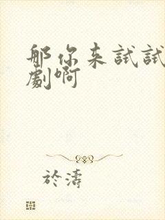 那你来试试看日剧啊