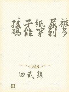 孩子纸尿裤nb码能穿到多大