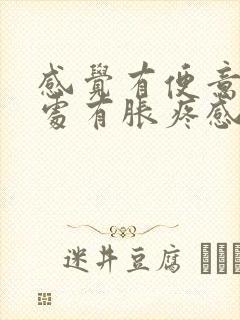 感觉有便意肛门处有胀疼感