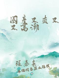 国产又爽又刺激又高潮