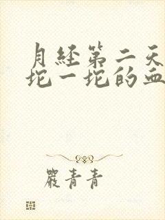 月经第二天有一坨一坨的血块怎么回事