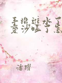 手机进水了声音变沙哑了怎么办