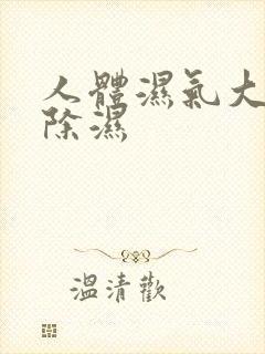 人体湿气大怎么除湿