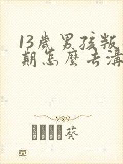 13岁男孩叛逆期怎么去沟通