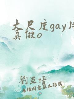 大尺度gay片真做o
