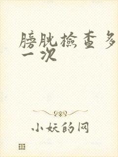 膀胱检查多少钱一次