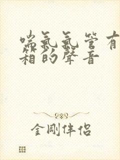 喘气气管有拉风箱的声音