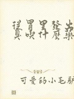 从胃里发出的口臭吃什么药