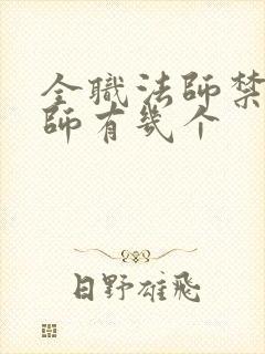 全职法师禁咒法师有几个