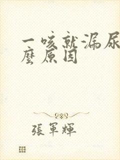 一咳就漏尿是什么原因