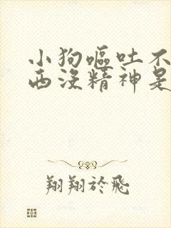 小狗呕吐不吃东西没精神是什么原因