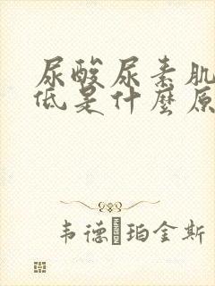 尿酸尿素肌酐都低是什么原因