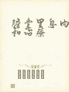 胆囊里息肉症状和治疗