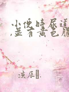 小便时尿道刺痛,并有黄色脓状液体流出