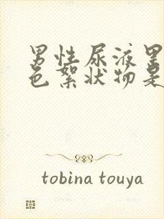 男性尿液里有白色絮状物是什么原因