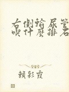 右侧输尿管结石吃什么排石