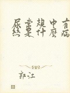 尿常规中有粘液丝是什么病