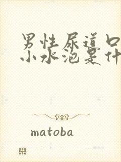 男性尿道口上的小水泡是什么