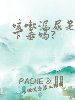 咳嗽漏尿是子宫下垂吗?