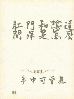 肛门和阴道口之间痒是怎么回事