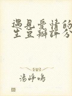 遇见爱情的利先生豆瓣评分