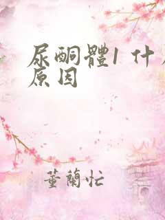 尿酮体1 什么原因