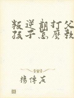 叛逆期打父母的孩子怎么教育