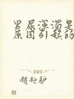 男尿浑浊是什么原因引起的