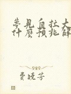 梦见自拉大便是什么预兆解梦