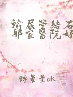 输尿管结石碎石那家医院好