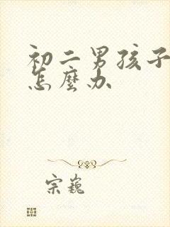 初二男孩子厌学怎么办