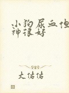 小狗尿血但是精神很好