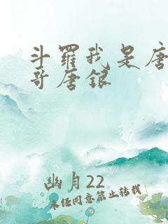 斗罗我是唐三他哥唐银