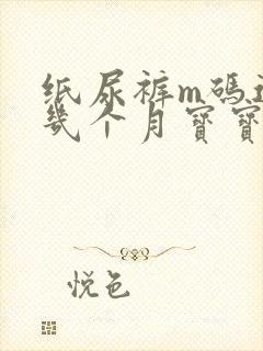 纸尿裤m码适合几个月宝宝