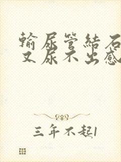 输尿管结石想尿又尿不出感觉很疼