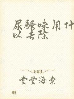 尿骚味用什么可以去除