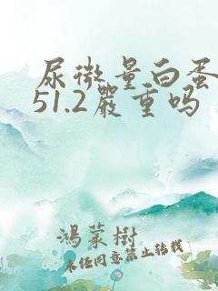 尿微量白蛋白高51.2严重吗