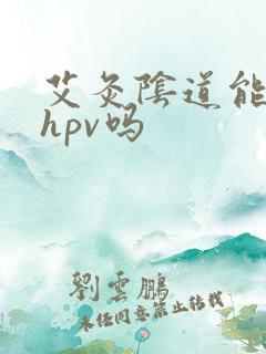 艾灸阴道能治疗hpv吗