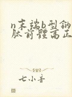 n末端b型钠尿肽前体高正常值