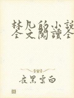 林凡的小说免费全文阅读全文