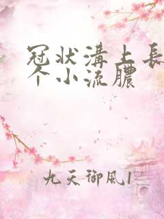 冠状沟上长了几个小流脓