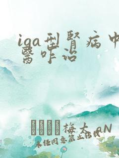 iga型肾病中医咋治