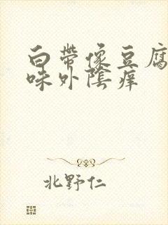 白带像豆腐渣异味外阴痒