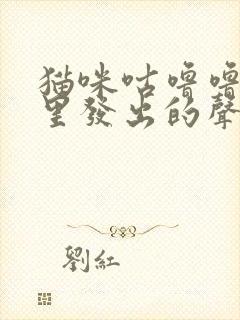 猫咪咕噜噜是哪里发出的声音